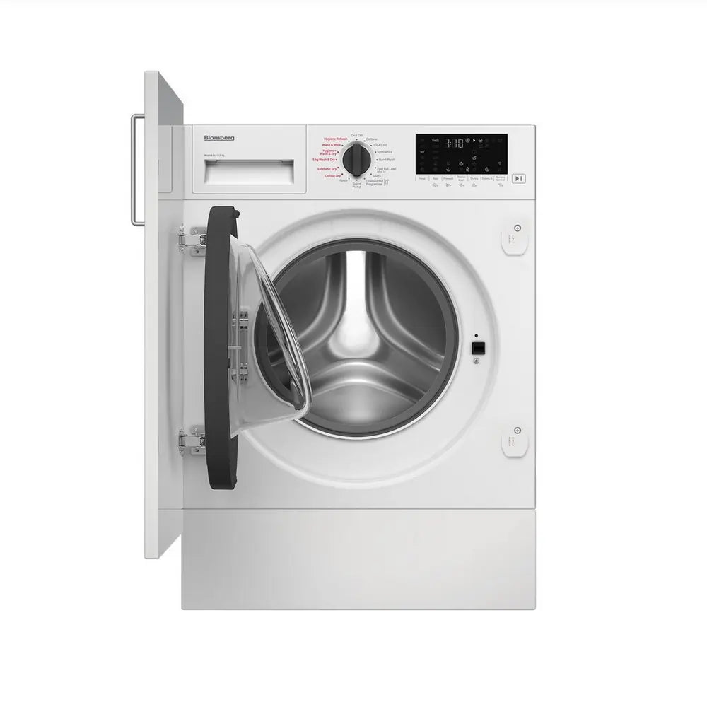 Blomberg LRI1854110 8kg/5kg 1400 Spin Integrated Washer Dryer, White