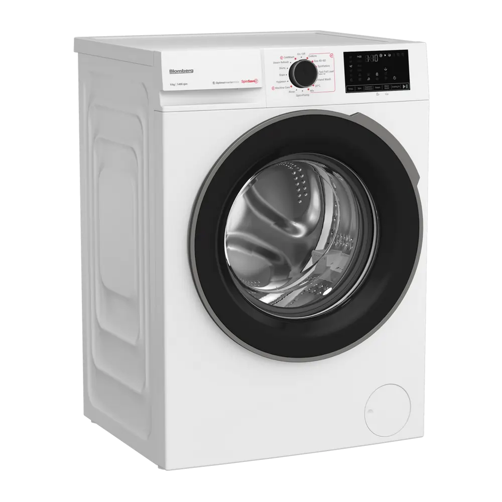 Blomberg LWA29461W 9kg 1400 Spin RecycledTub Washing Machine, White