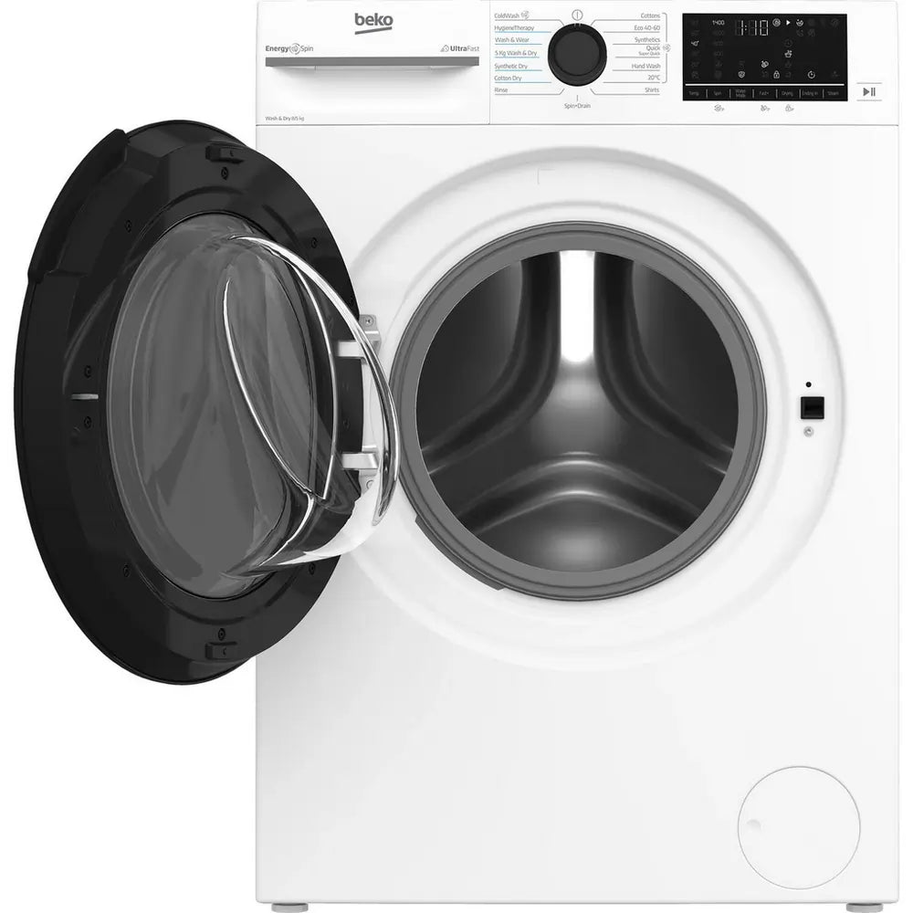 Beko BMND8545UW 8kg/5kg 1400 Spin Washer Dryer, White