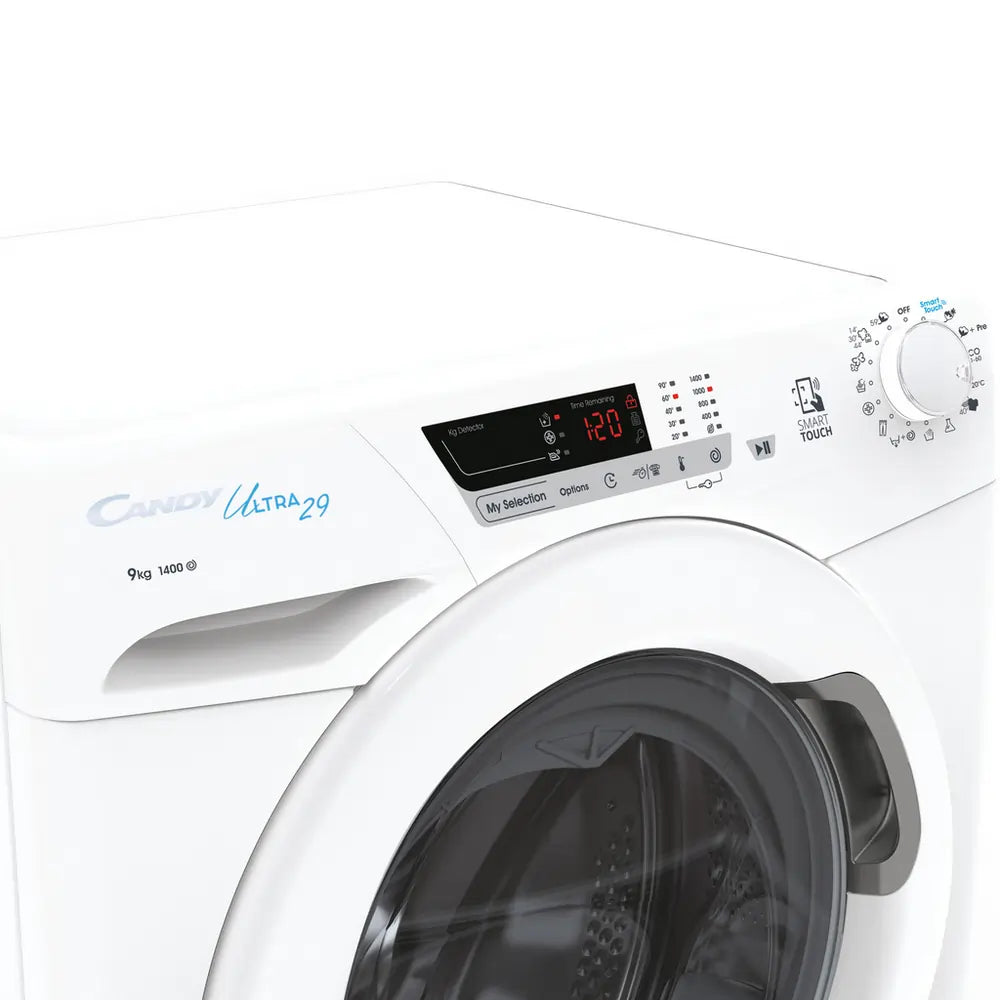 Candy HCU1492DE180 9kg 1400 Spin Washing Machine, White