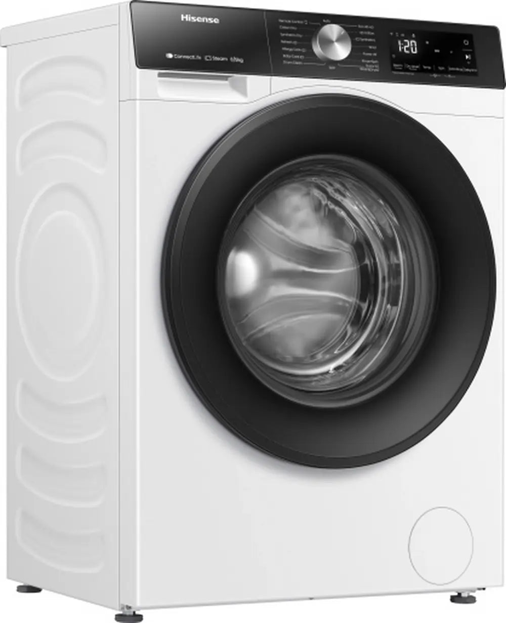 Hisense WD3S8043BW3 Wi-Fi Enabled 8kg/5kg 1400 Spin Washer Dryer, White