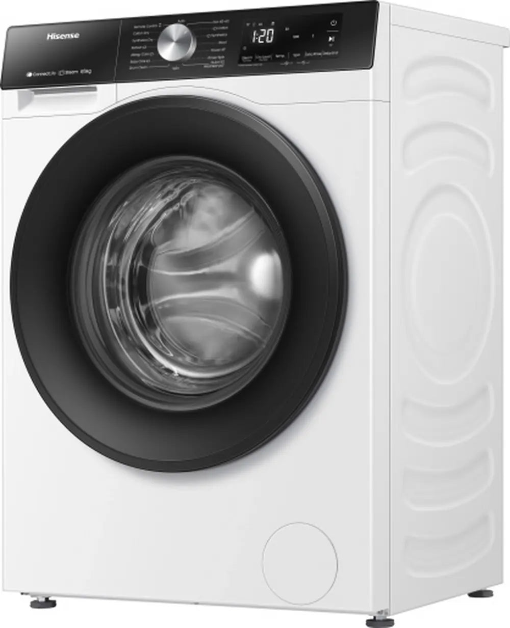 Hisense WD3S8043BW3 Wi-Fi Enabled 8kg/5kg 1400 Spin Washer Dryer, White