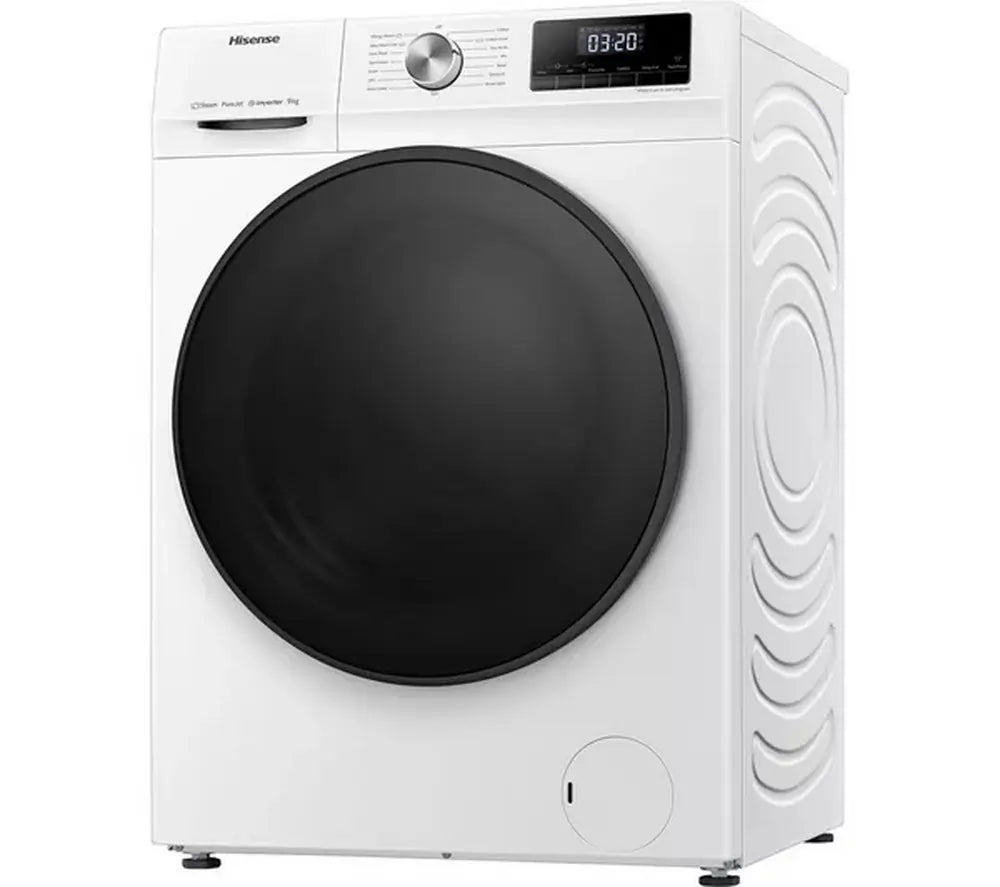 Hisense WFQA9014EVJM 9kg 1400 Spin Washing Machine - White -