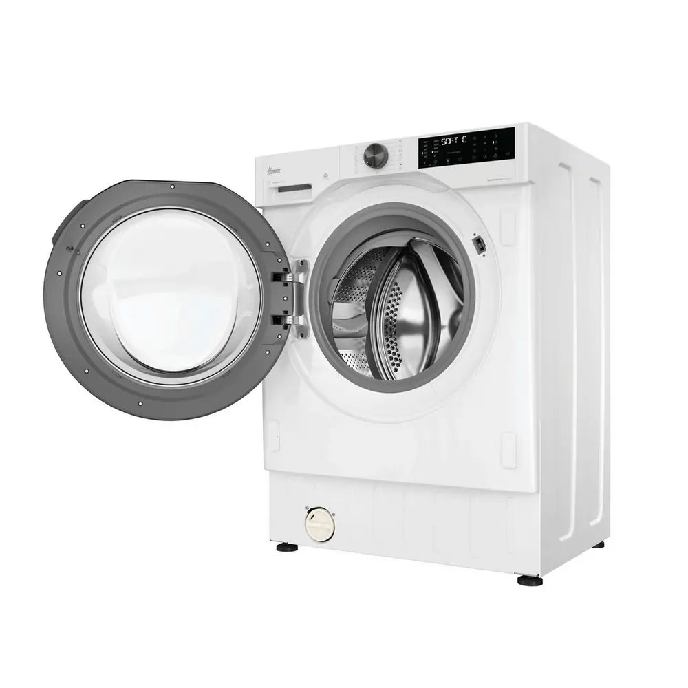 Hoover BH4S696M6DR9-80 9kg/6kg 1600 Spin Built-In Washer Dryer, White