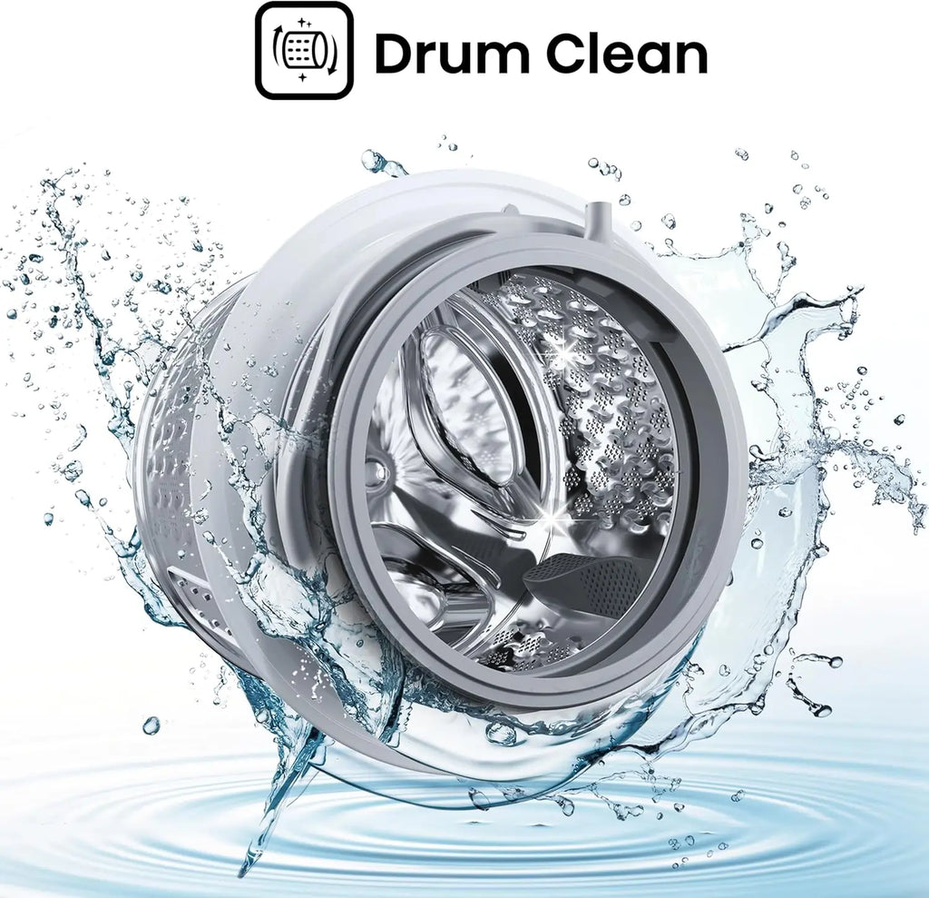 Hisense WFQP9014EVM 9kg 1400 Spin Washing Machine, White