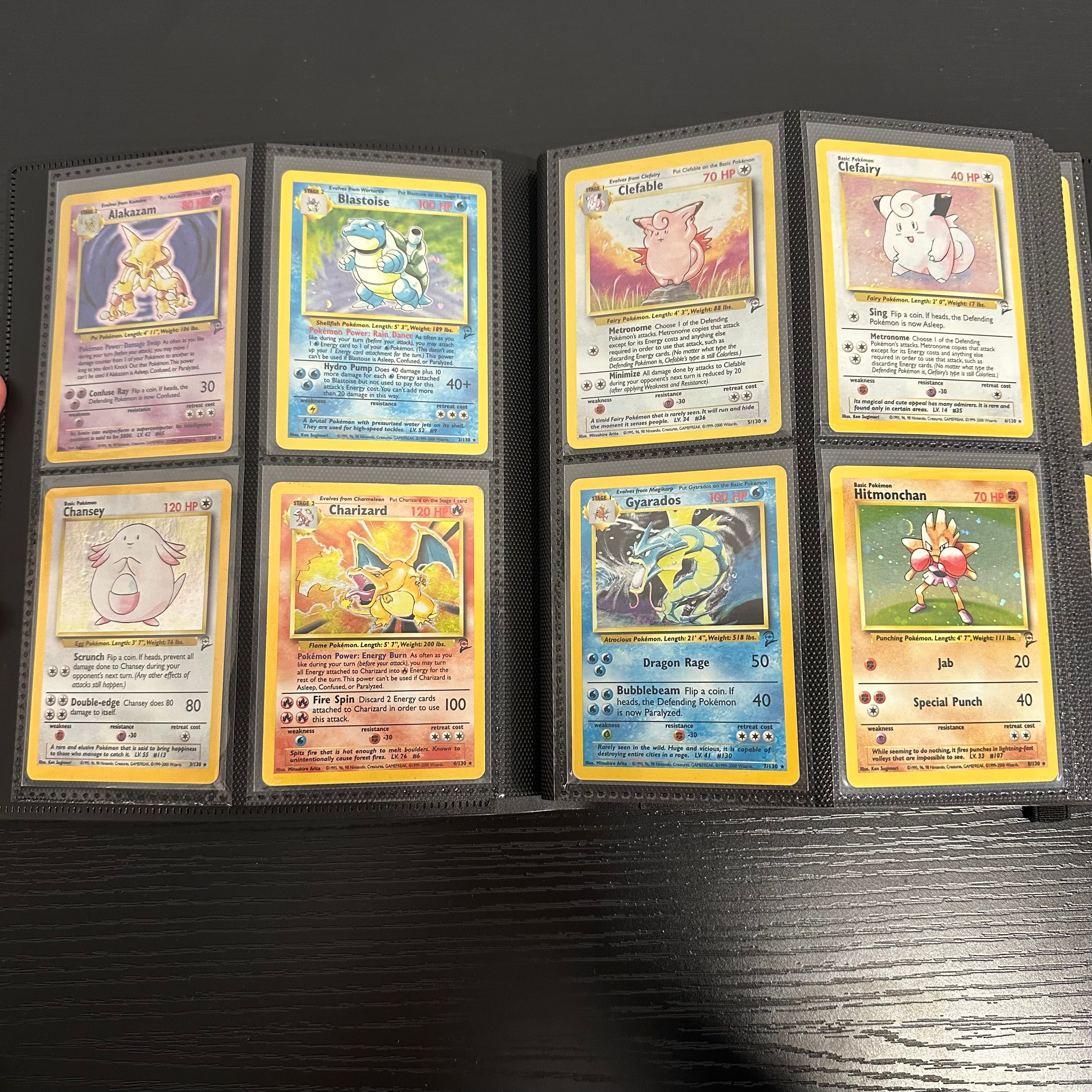 Pokemon - Complete 2000 Base Set 2 130/130 - Excellent to Lightly Played Condition
