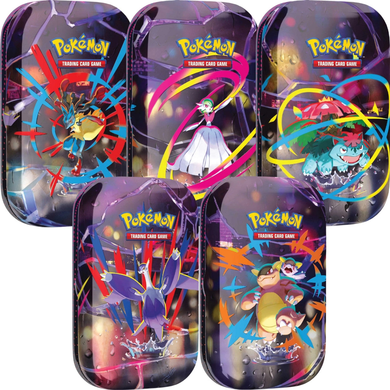 Pokemon - Mega Evolution - Mega Heroes Mini Tin - Display (10 Mini Tins)