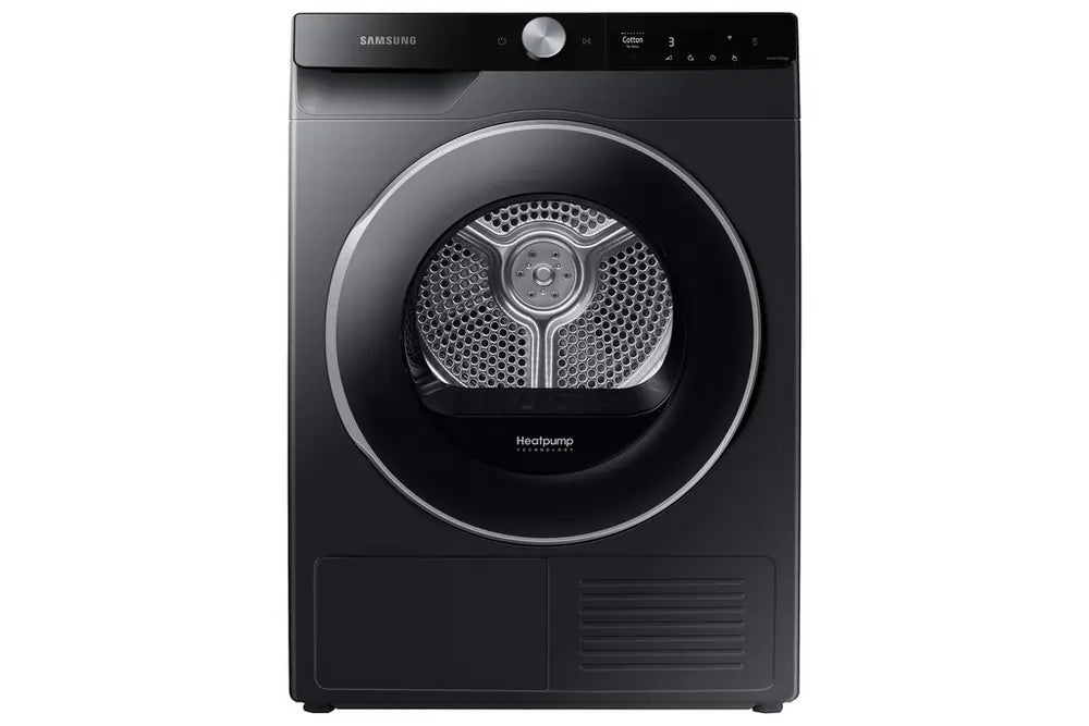 Samsung DV90T6240LB/S1 Heat Pump Tumble Dryer, 9kg, Black, A+++ Rated