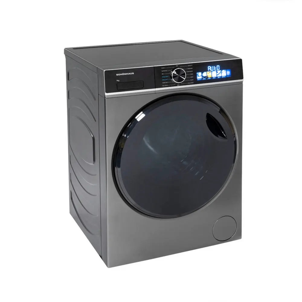 Schonhaus WMSF01914AG 9kg 1400 Spin Washing Machine, Graphite
