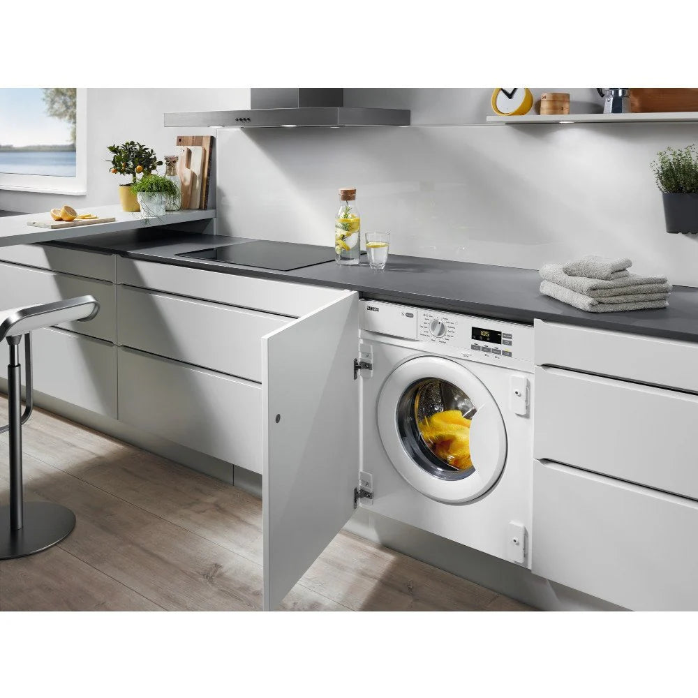 Zanussi ZW74PDBI 7kg Washing Machine with 1400 rpm,Fully Integrated,B Rated