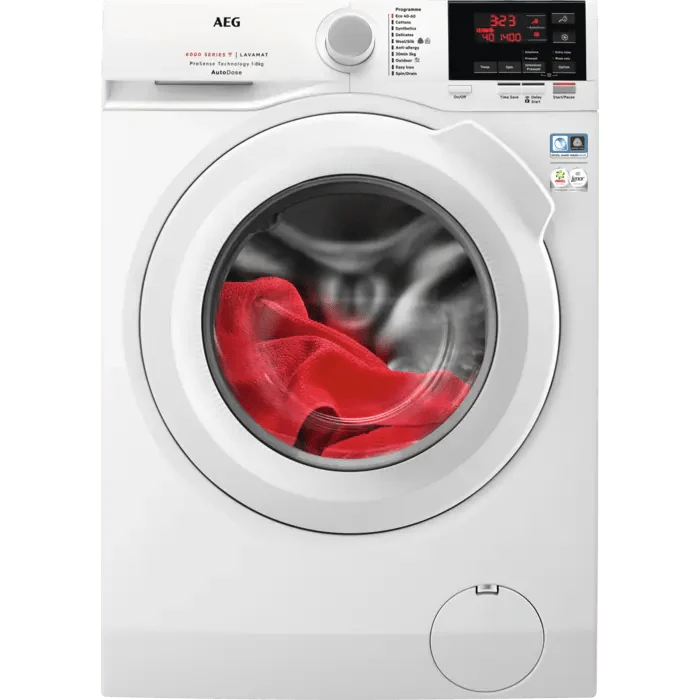AEG L6FBG941CA 9kg 1400 Spin Freestanding Washing Machine White