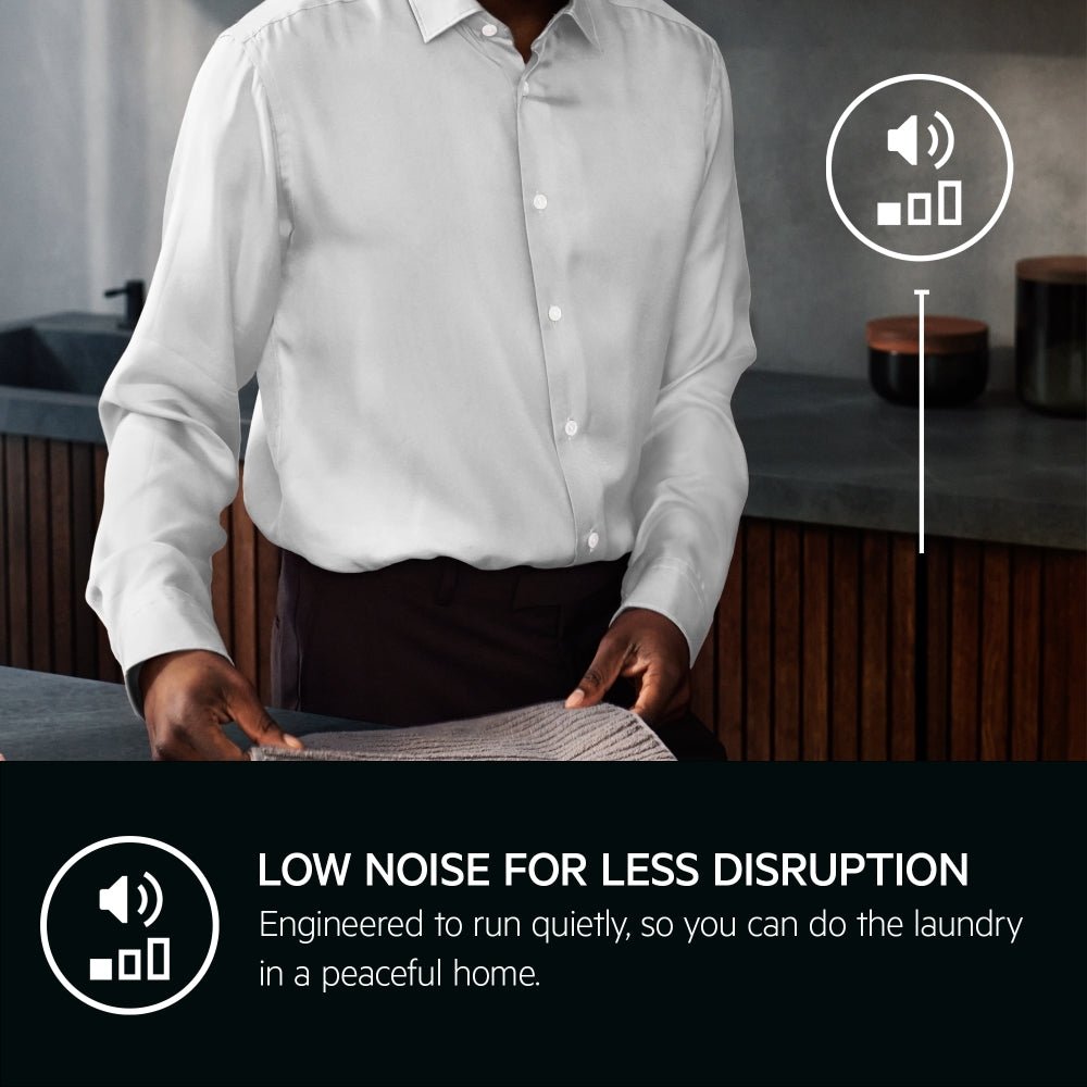 AEG LF7C8636BI ProSteam Integrated 8kg Washing Machine with 1600 rpm - White