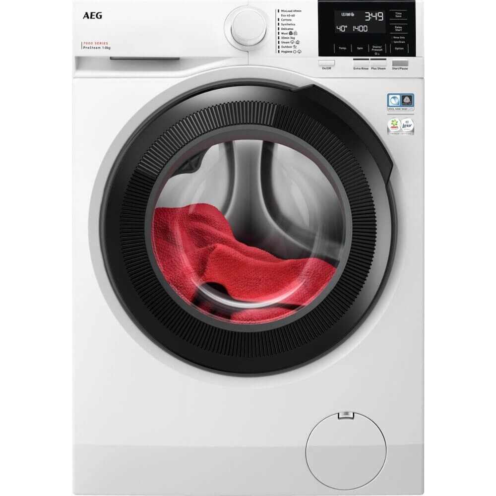 AEG LFR71864B Freestanding Washing Machine - White