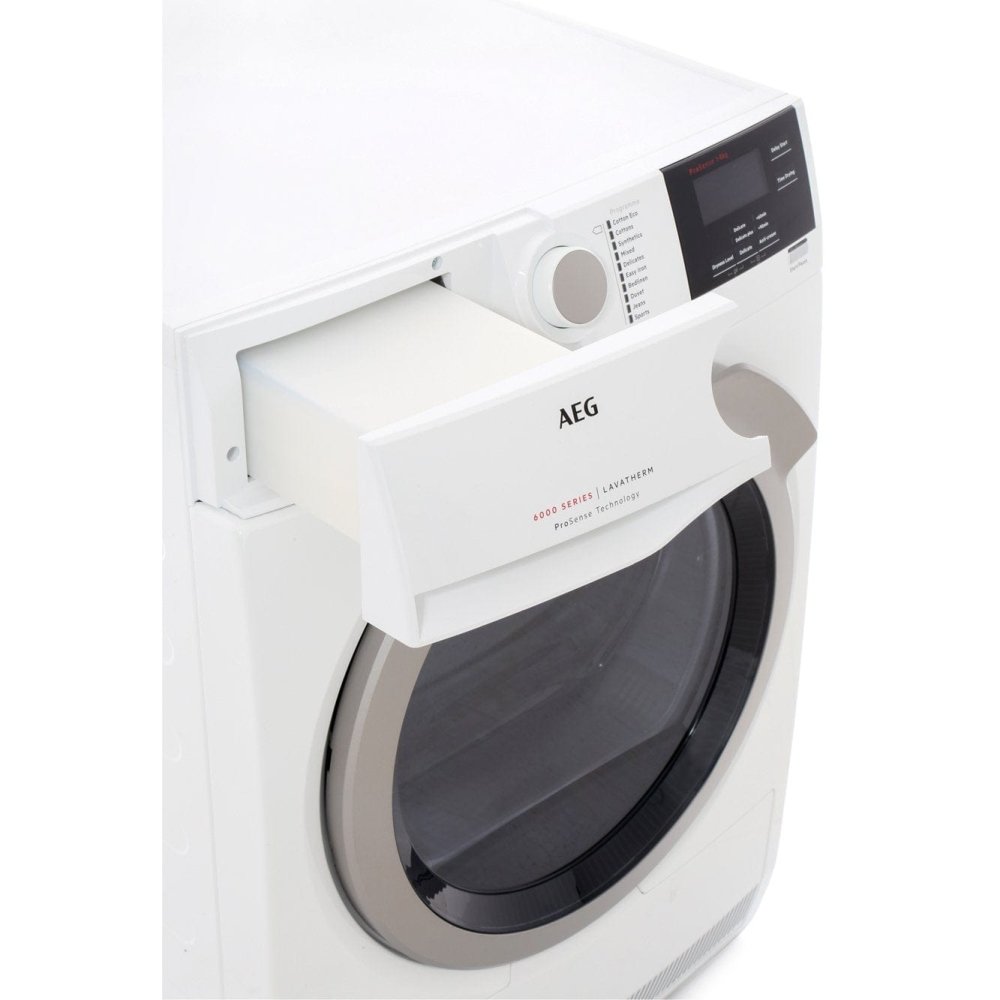 AEG T6DBG822N Freestanding Condenser Tumble Dryer - White