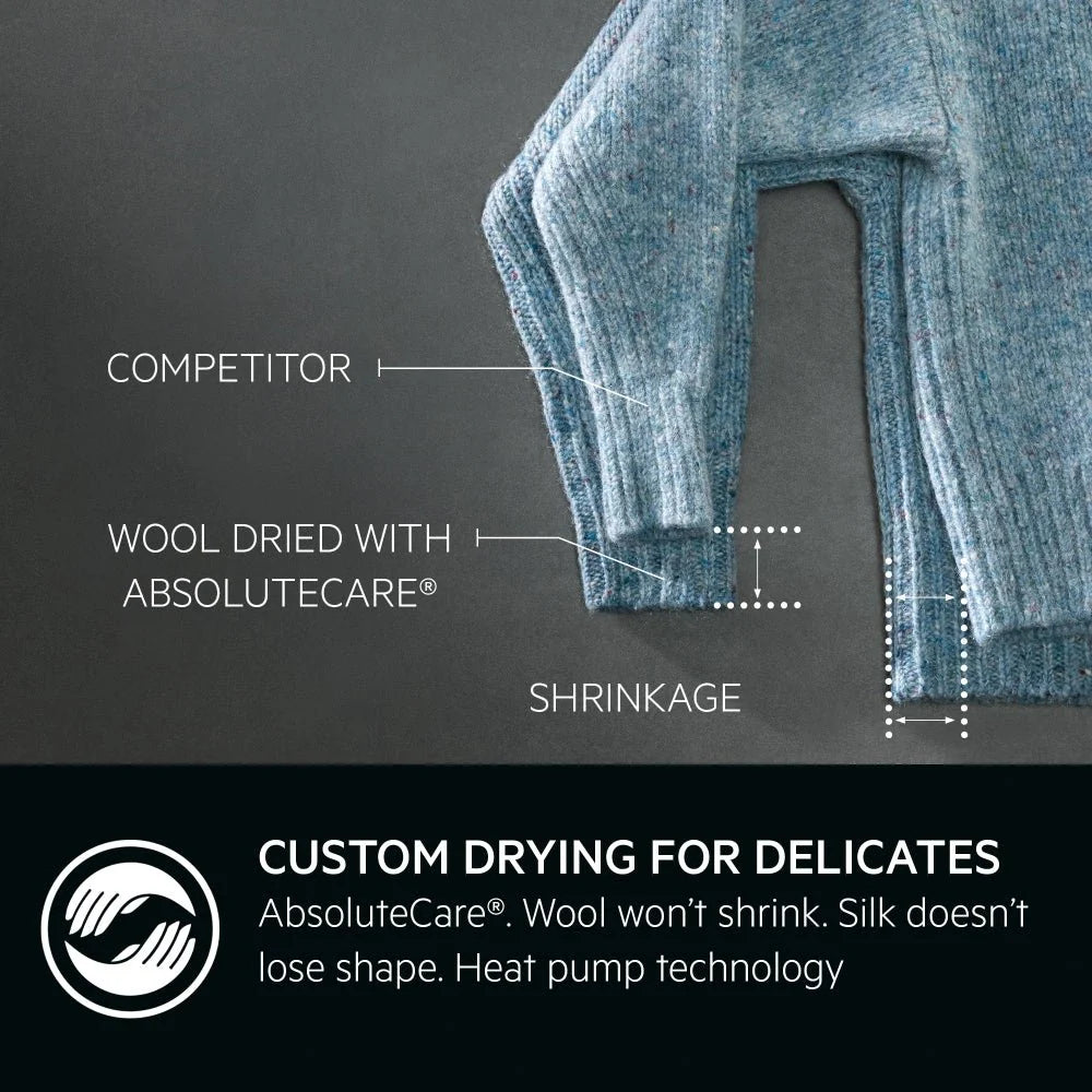 AEG TR849P4B Heat Pump Tumble Dryer, 9kg, White, A++ Rated