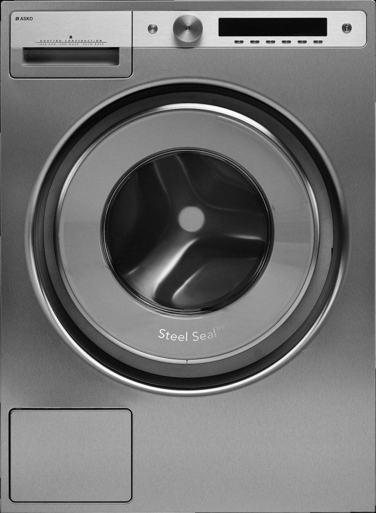 ASKO W6098XSUK 9kg 1800 Spin Washing Machine  Stainless Steel