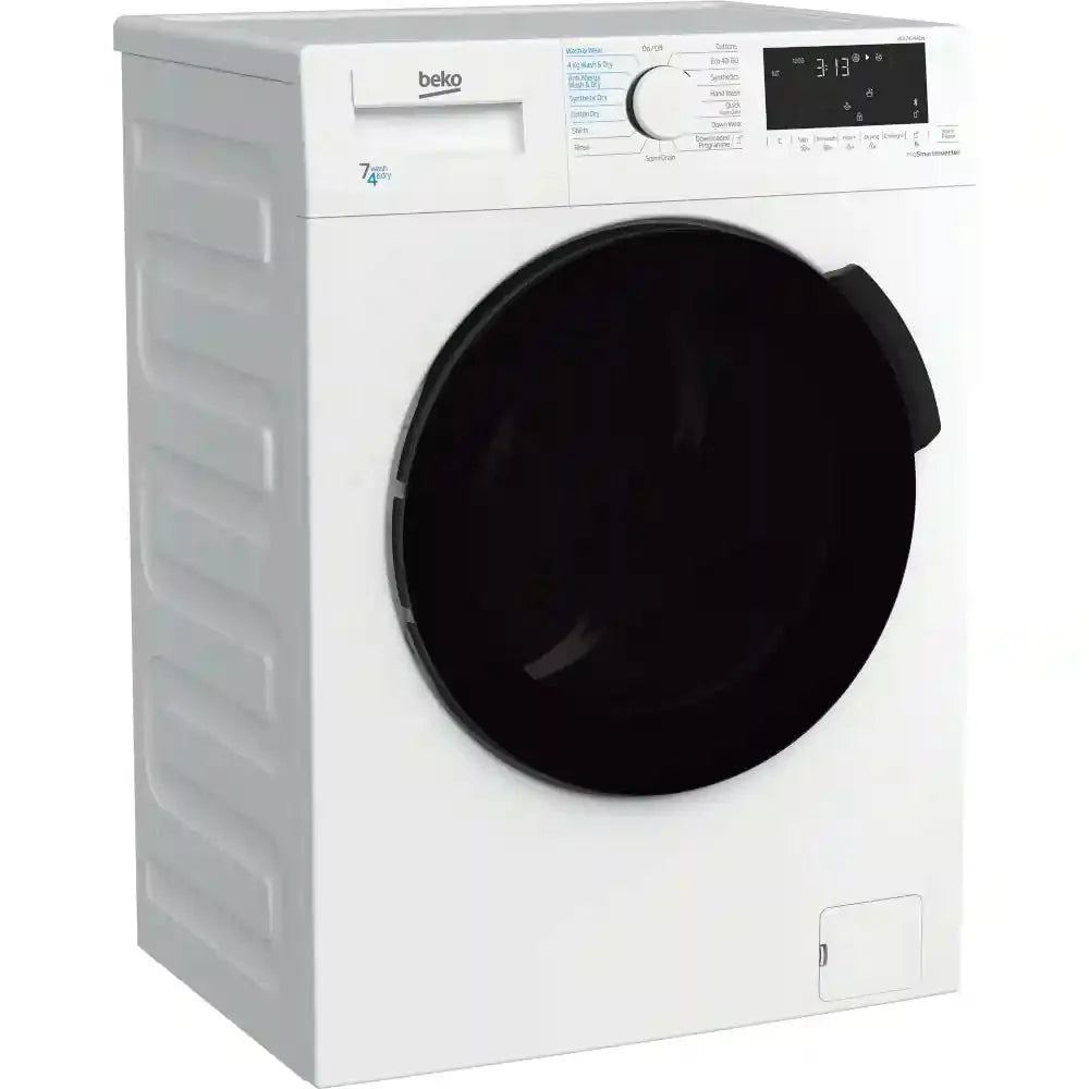 Beko WDL742441W 7kg/4kg 1200 Spin Washer Dryer, White