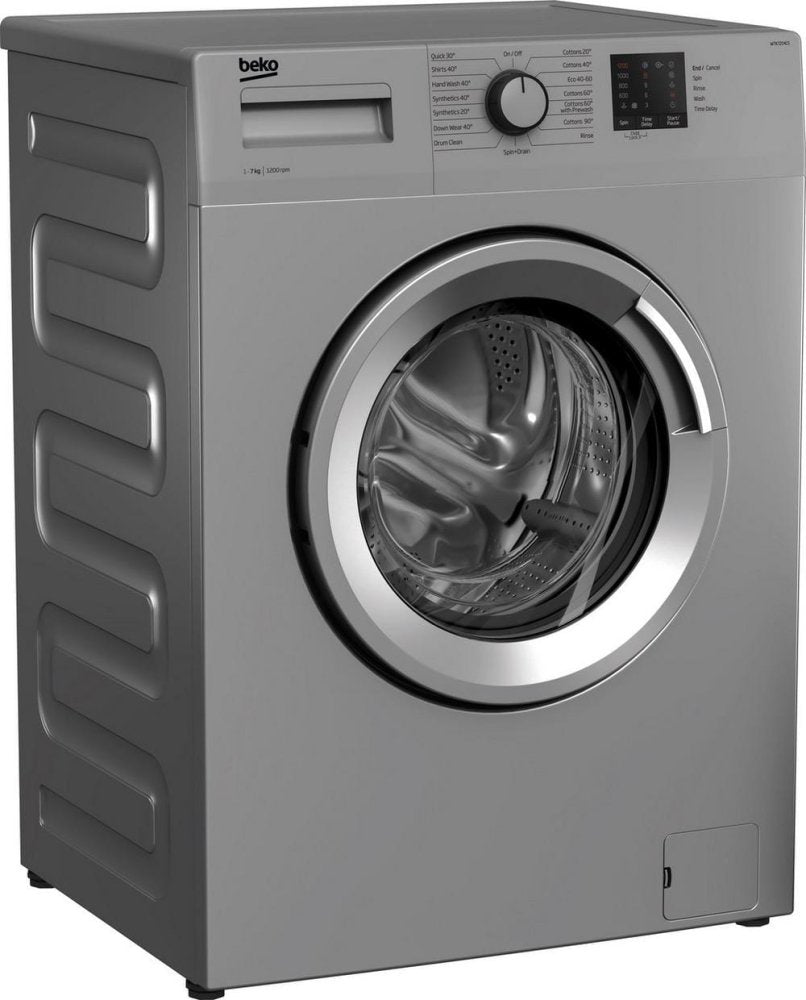 Beko WTK72041S 7kg 1200 Spin Washing Machine  Silver