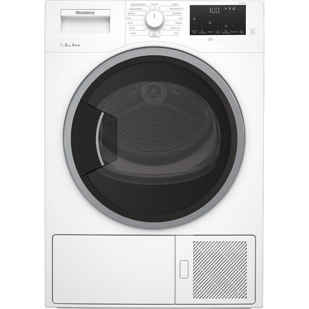 Blomberg LTP18320W 8kg Freestanding Heat Pump Tumble Dryer - White
