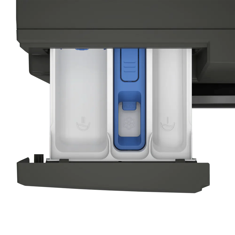 Blomberg LWA18461G 8kg 1400 Spin Washing Machine, Graphite