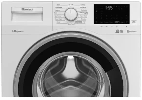 Blomberg LWF184410W 8kg 1400 Spin Washing Machine with Bluetooth Connection  White