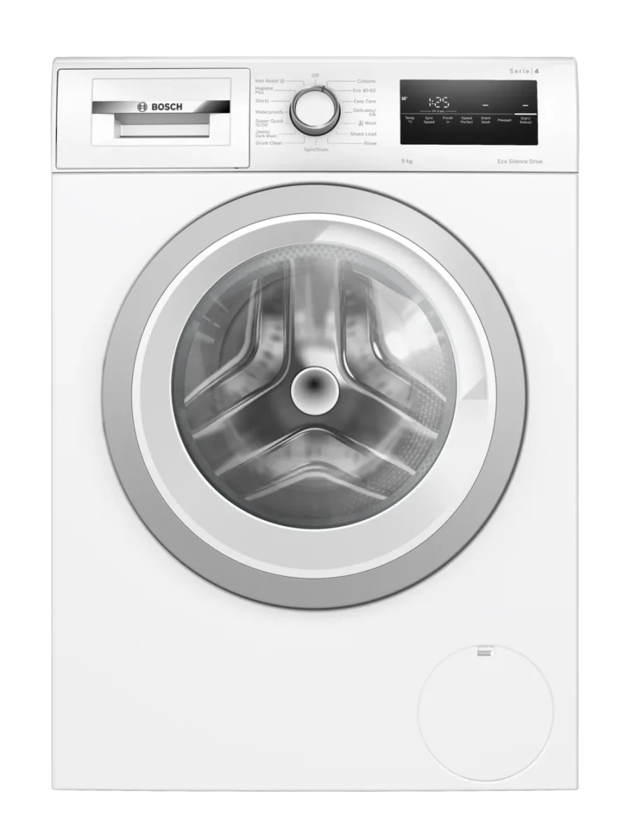 Bosch WAN28259GB Series 4 Washing Machine, 9kg, 1400 Spin, White, A Rated