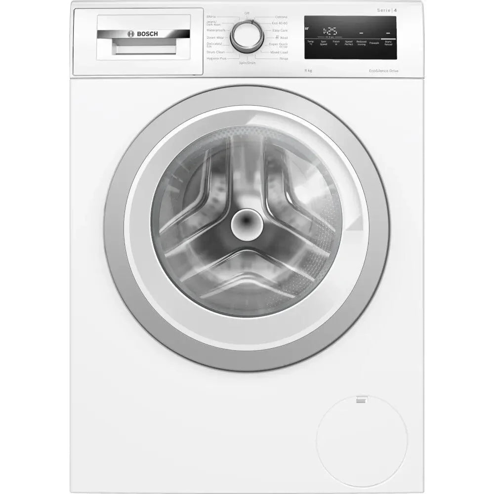 Bosch Series 4 WAN28250GB Freestanding Washing Machine, 8kg Load, 1400rpm Spin, White