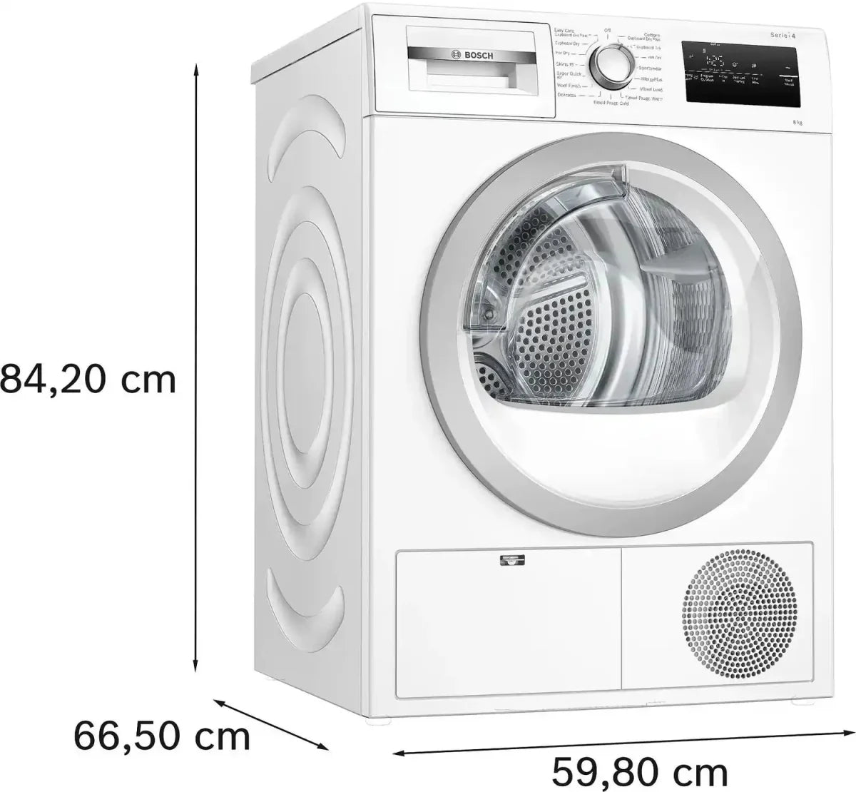 Bosch WTN83203GB 8kg Condenser Tumble Dryer - White -  [Copy] [Copy] [Copy]