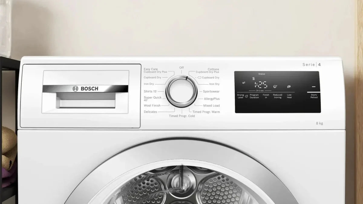Bosch WTN83203GB 8kg Condenser Tumble Dryer - White -  [Copy] [Copy] [Copy]