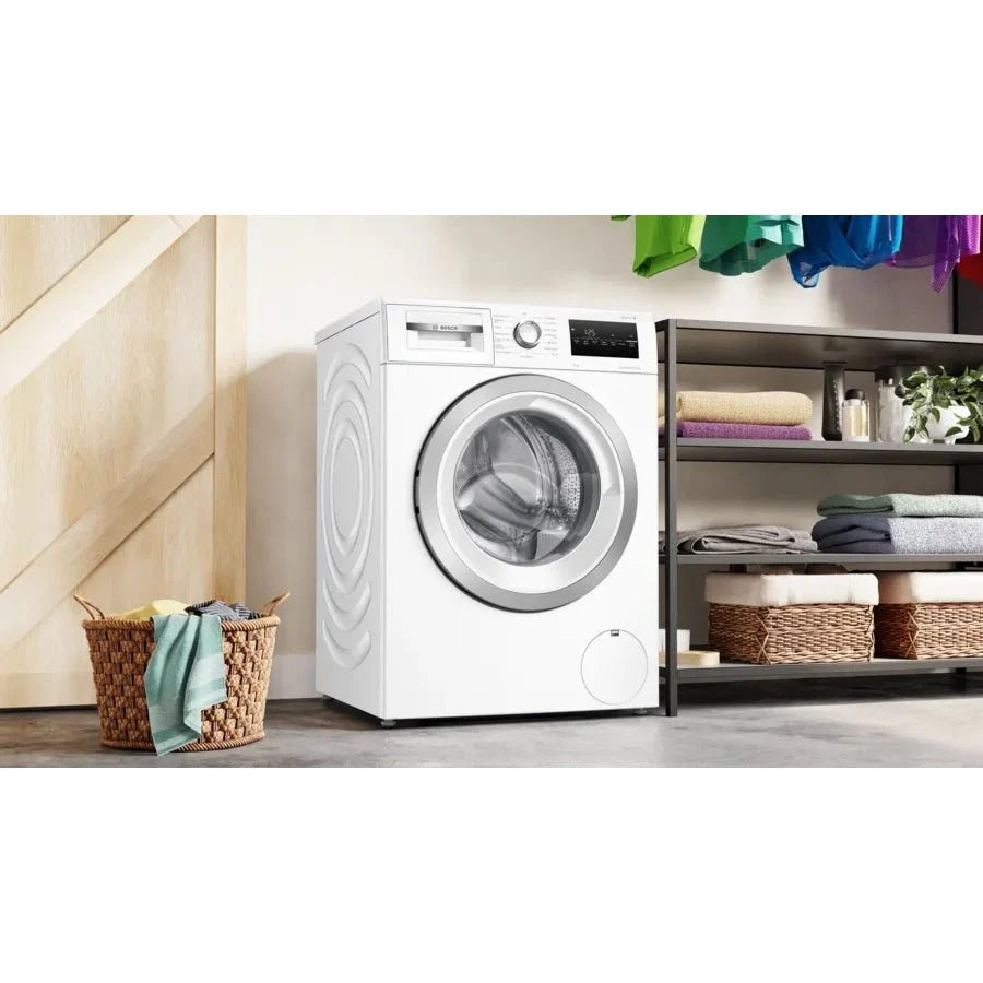 Bosch WAN28259GB Series 4 Washing Machine, 9kg, 1400 Spin, White, A Rated