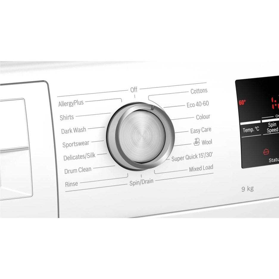 Bosch WAU28T64GB 9kg 1400 Spin Washing Machine with ActiveWater Plus - White