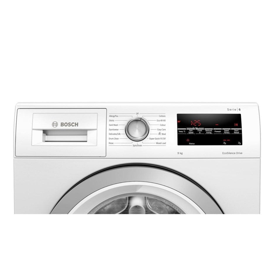 Bosch WAU28T64GB 9kg 1400 Spin Washing Machine with ActiveWater Plus - White