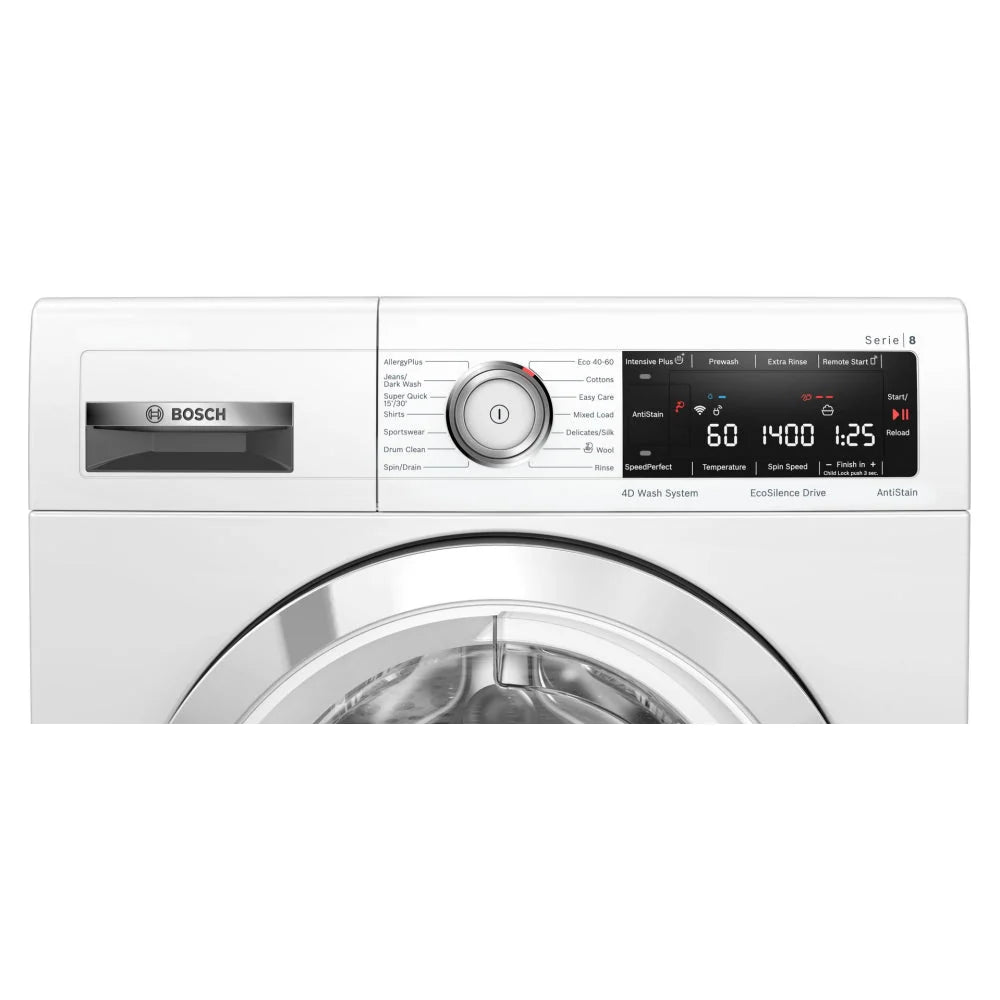 Bosch WAV28MH4GB Serie 8 9kg 1400rpm Washing Machine White