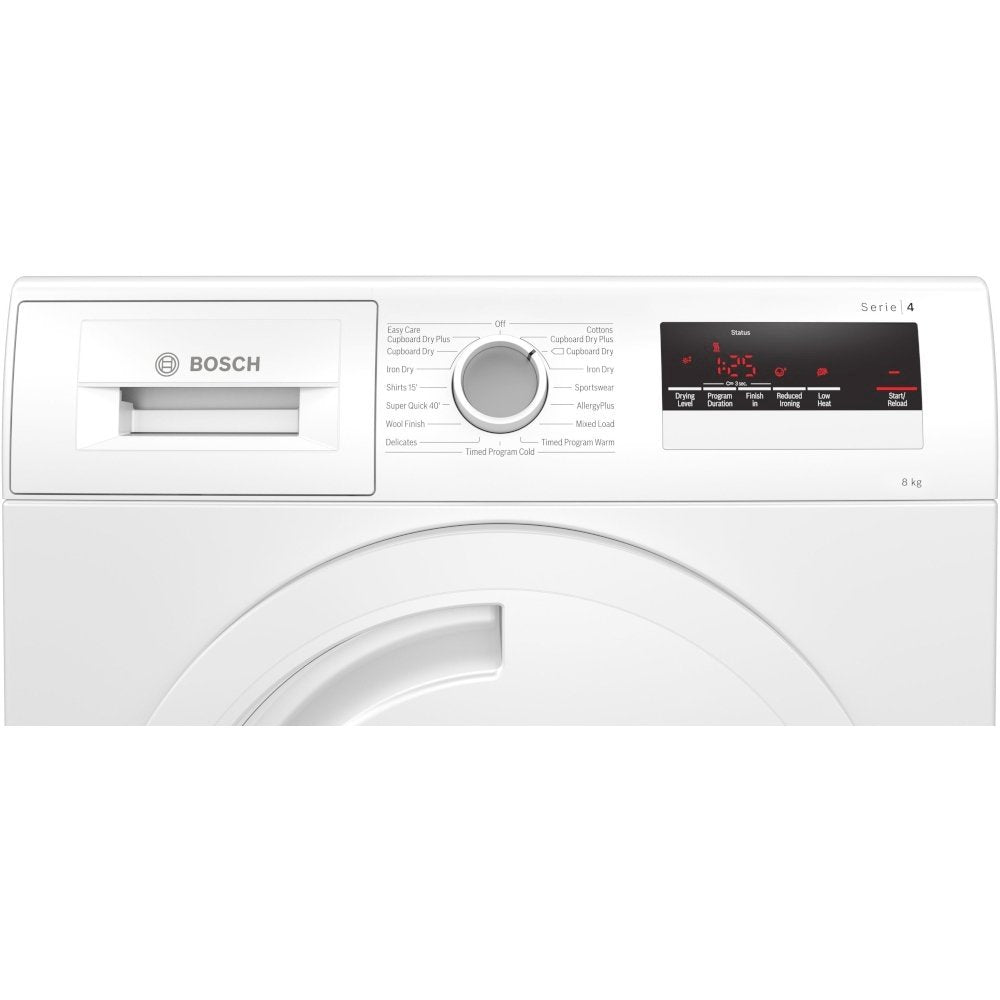 Bosch WTN83201GB 8kg Condenser Tumble Dryer  White
