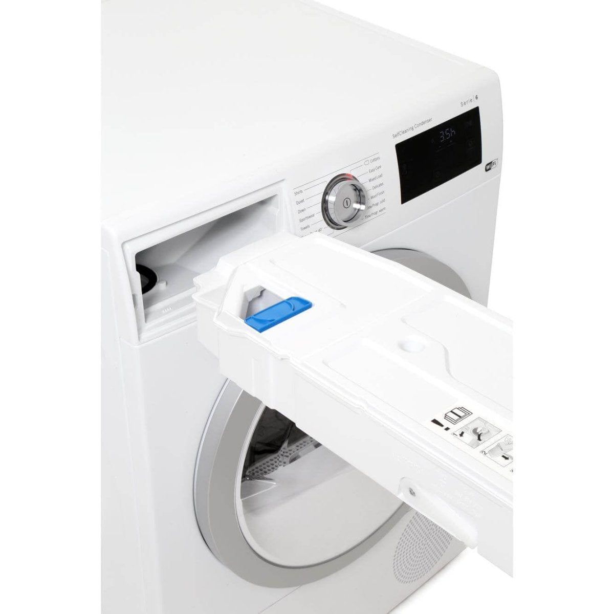Bosch WTWH7660GB 9kg Condenser Tumble Dryer with Heat Pump - White