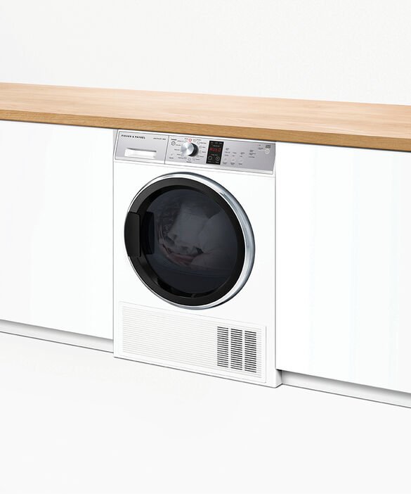 Fisher & Paykel DH9060P2 9Kg Heat Pump Condenser Tumble Dryer - White