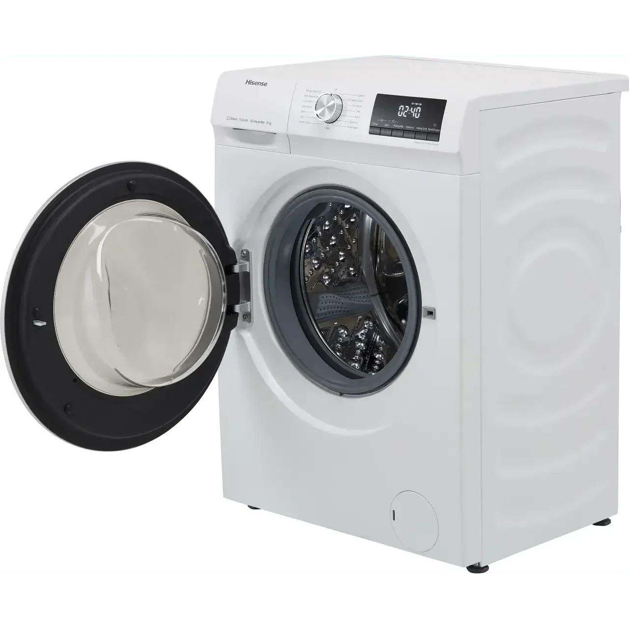 Hisense WFQY801418VJM 8kg 1400 Spin Washing Machine - White