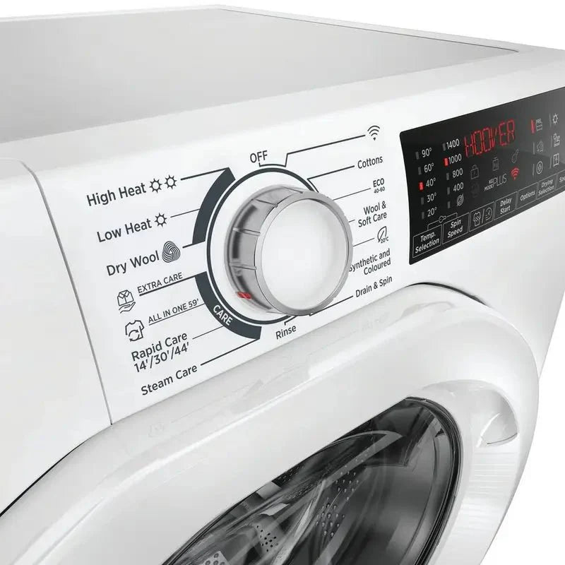 Hoover H3DPS4866TAM6 8kg/6kg 1400 Spin Washer Dryer, White