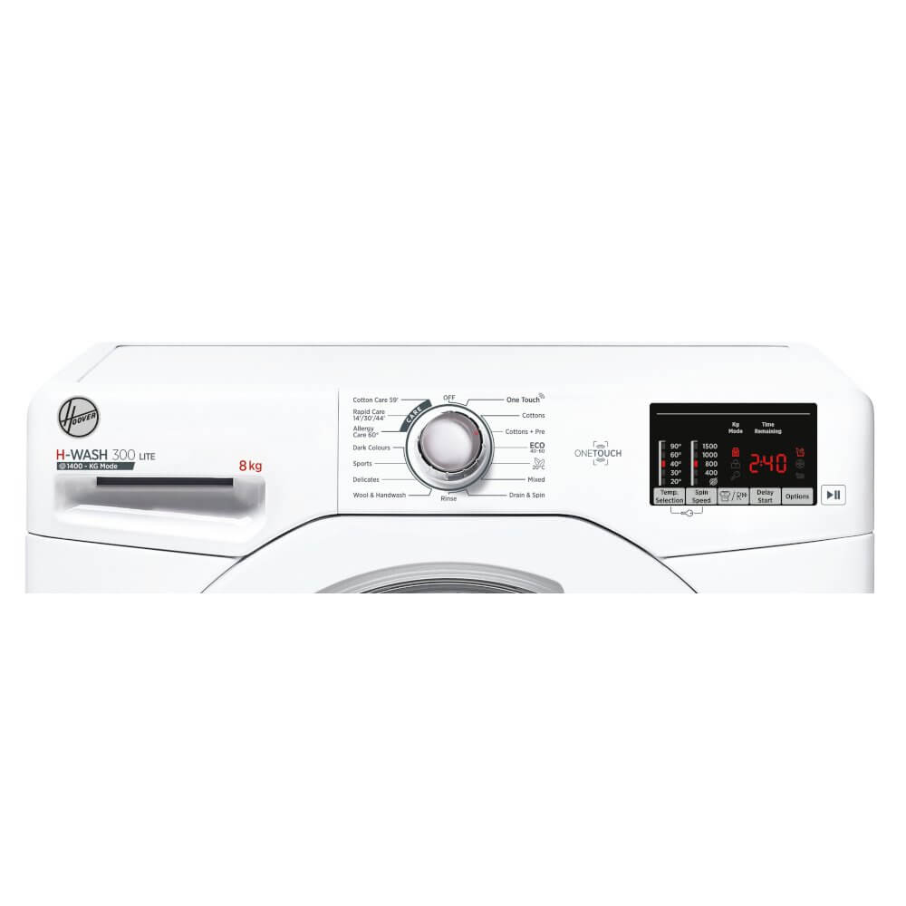 Hoover H3W582DE 8kg 1500 Spin Washing Machine - White