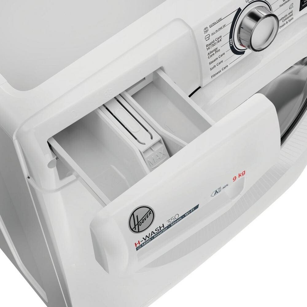 Hoover H3WPS496TAM6 Wi-Fi 9kg 1400 Spin Washing Machine, White