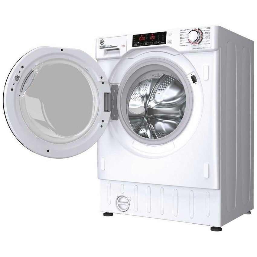 Hoover HBWOS69TAMSE 9 Kg 1600 spin Integrated Washing Machine, White