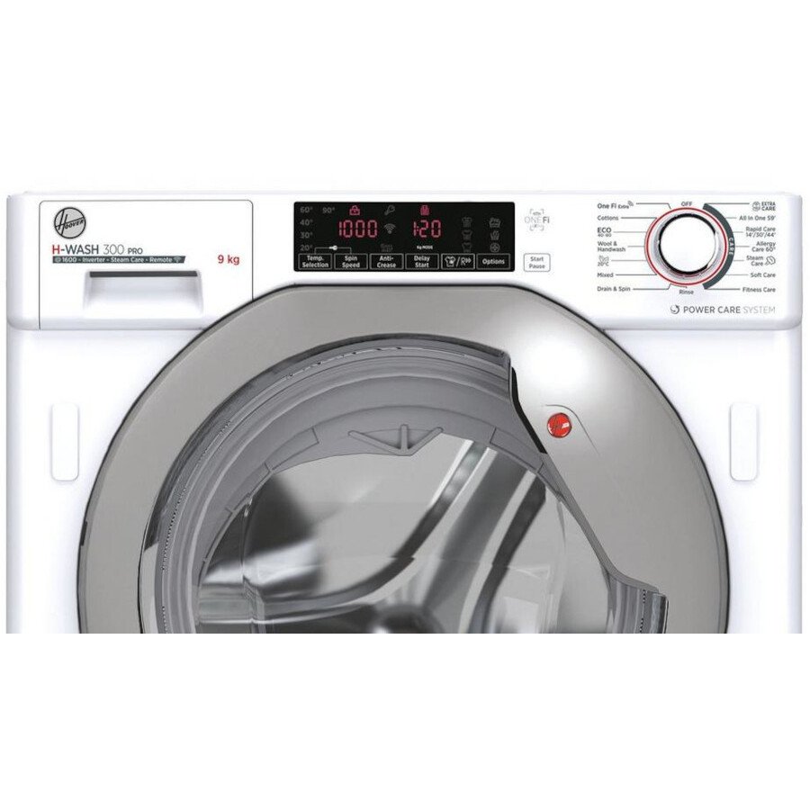 Hoover HBWOS69TAMSE 9 Kg 1600 spin Integrated Washing Machine, White