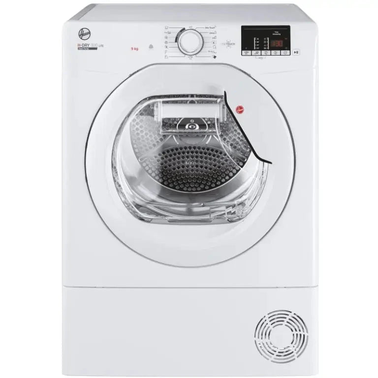 Hoover HLEH9A2DE 9kg Wi-Fi Heat Pump Condenser Dryer, White