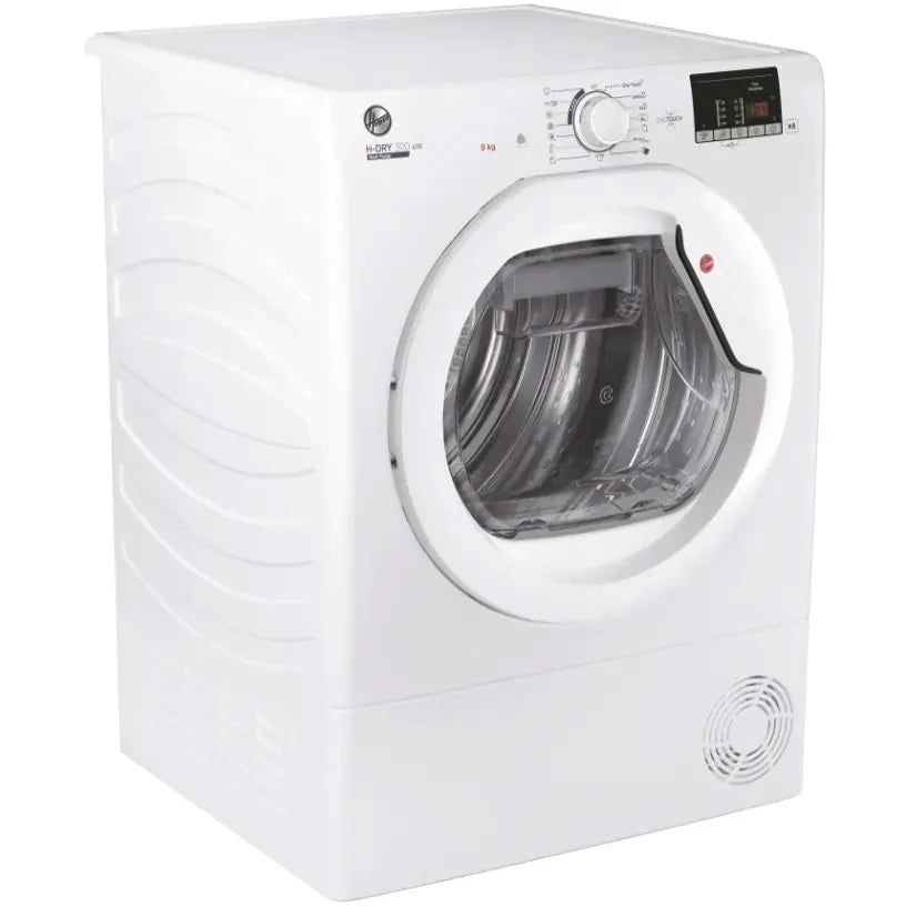 Hoover HLEH9A2DE 9kg Wi-Fi Heat Pump Condenser Dryer, White