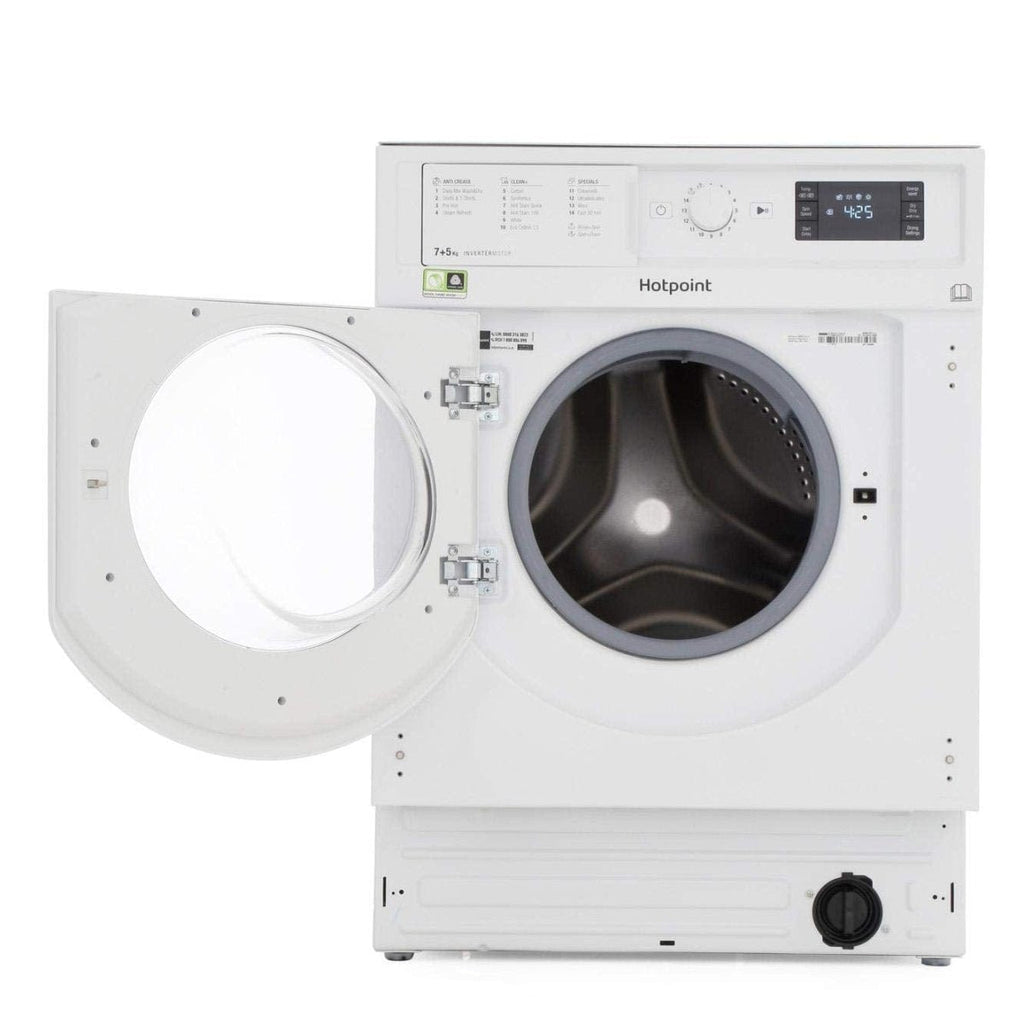 Hotpoint BIWDHG75148 Integrated 7Kg - 5Kg Washer Dryer with 1400 rpm - B Rated
