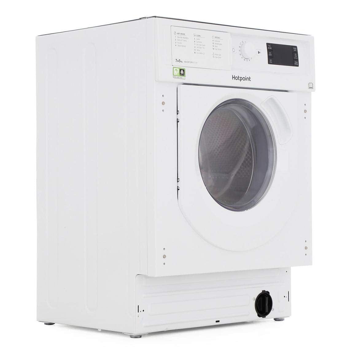 Hotpoint BIWDHG75148 Integrated 7Kg - 5Kg Washer Dryer with 1400 rpm - B Rated
