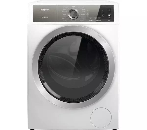 Hotpoint GentlePower H8W946WBUK 9Kg Washing Machine with 1400 rpm - White - A Rated