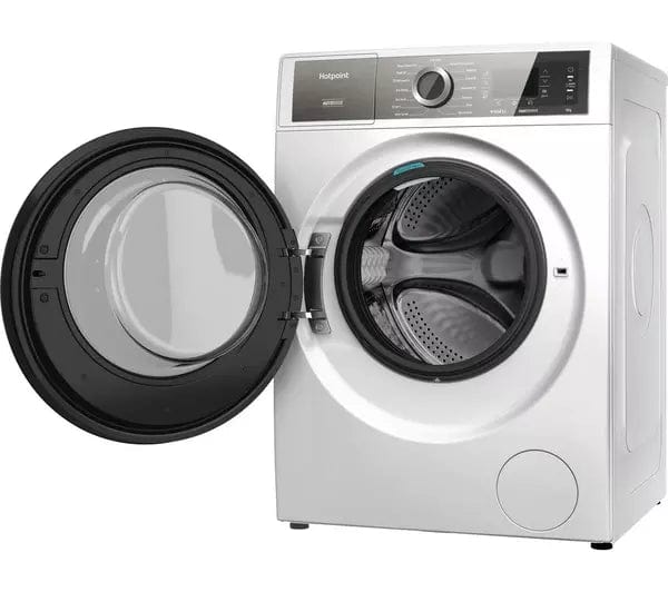 Hotpoint GentlePower H8W946WBUK 9Kg Washing Machine with 1400 rpm - White - A Rated