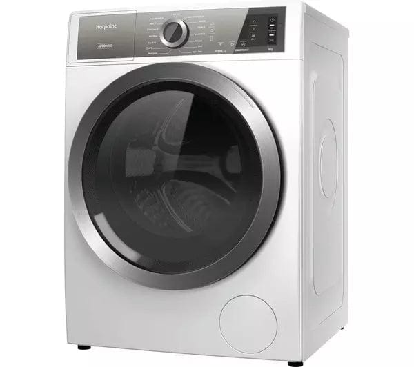 Hotpoint GentlePower H8W946WBUK 9Kg Washing Machine with 1400 rpm - White - A Rated