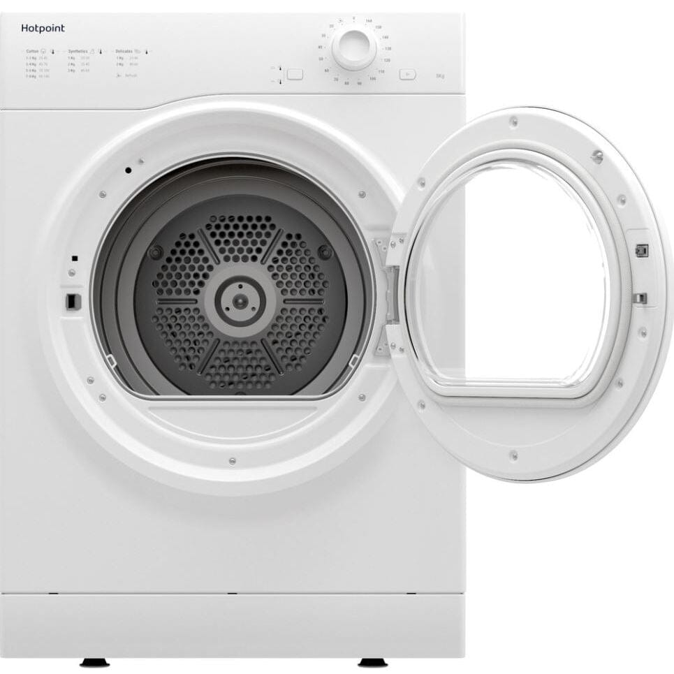 Hotpoint H1D80WUK 8Kg Freestanding Air vented Tumble Dryer in White